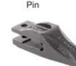 Bolt-on uni-tooth
